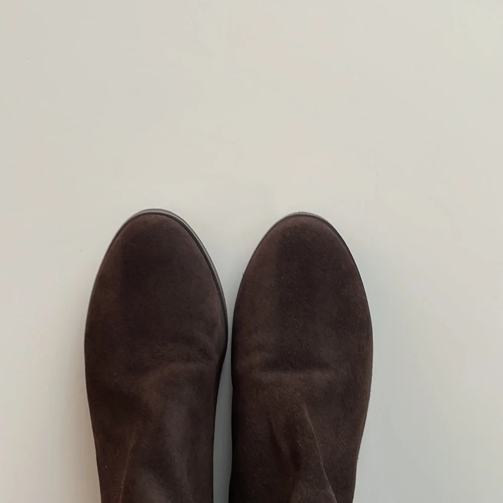Riley Split Suede Over the Knee Boots